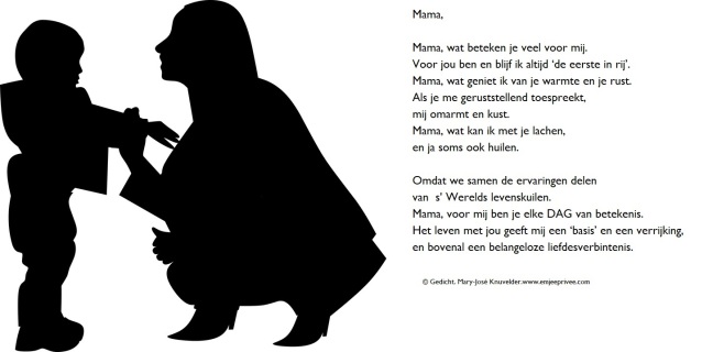 Wonderbaarlijk Gedicht: mama – EmJeePrivee WM-98
